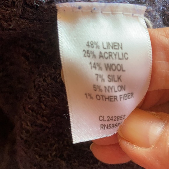 NWOT Classiques Entier wool/silk/cotton blend knit jacket - Picture 11 of 11